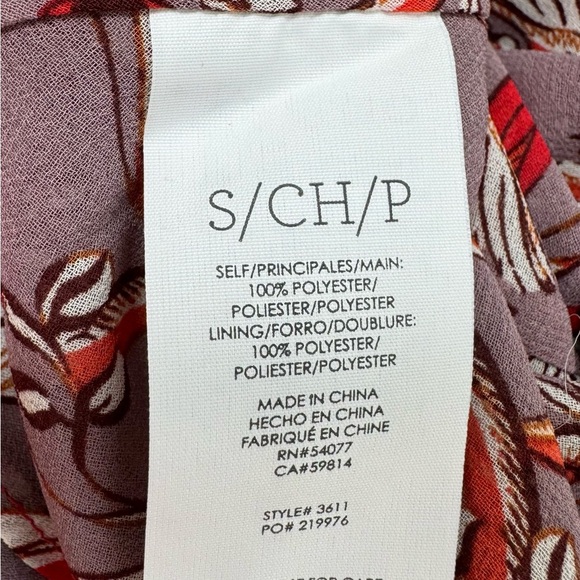 NWOT TAGS CABI 3611 V-BECK CRANE TOP W/PEBLUM-SMALL - Picture 9 of 9